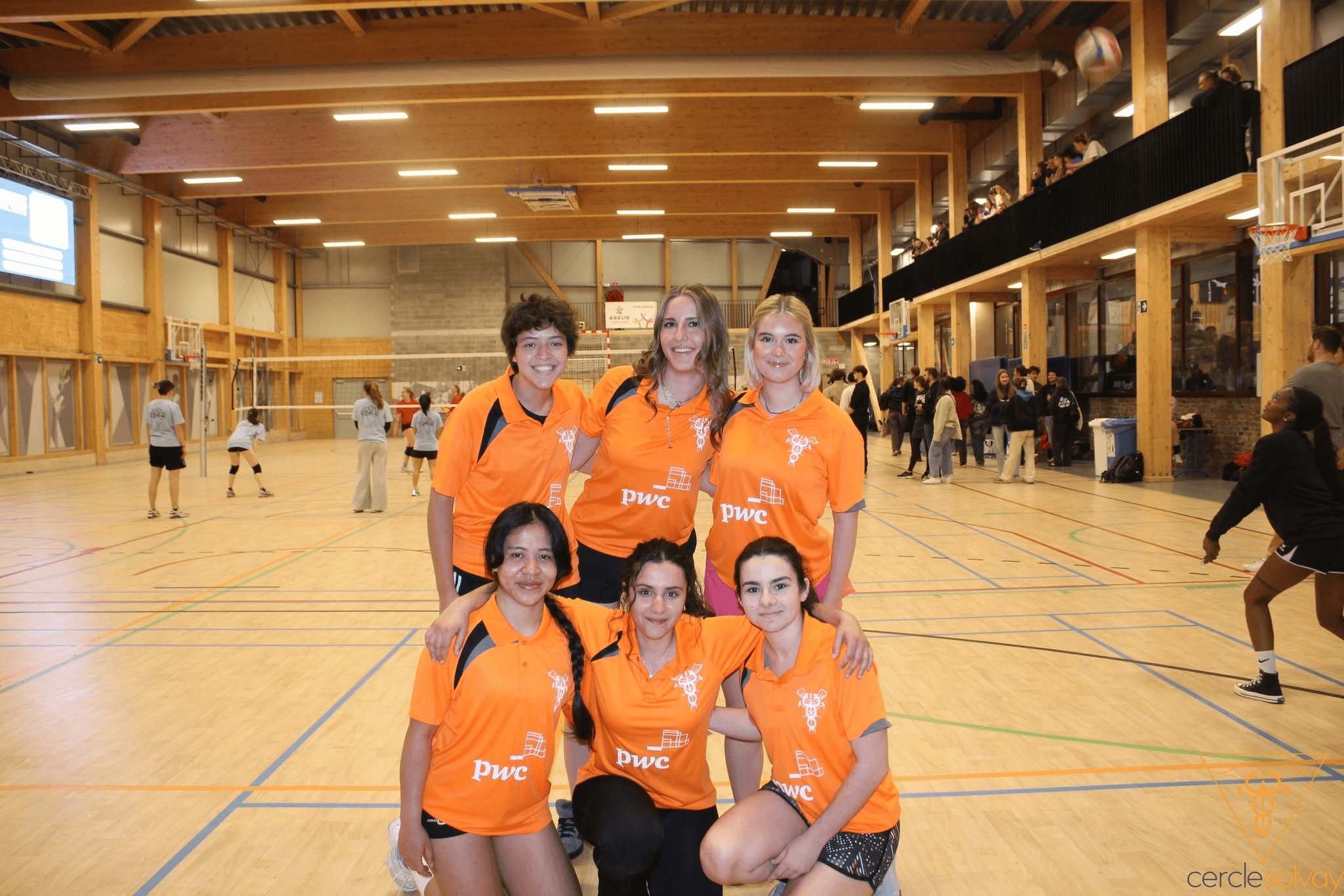 équipe de volley aux inter-facs
